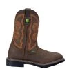 Dan Post Boot Co 'Dan Post' Men's 11" WP Square Toe - Brown 2 Dan Post Boot Co 'Dan Post' Men's 11" WP Square Toe - Brown