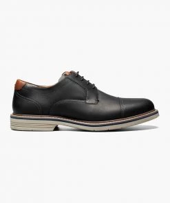 'Florsheim' Men's Norwalk Cap Toe Oxford - Black