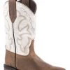 Kids 'Roper' Toddlers' Monterey Square Toe - Tan/Vantage White