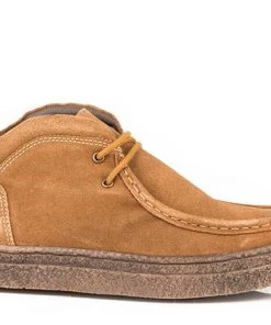 KARMAN ROPER 'Roper' Men's Suede Ryder 2 Eyelet Chukka - Tan