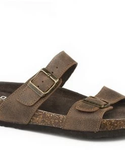 'Roper' Women's Jezebel Two Strap Sandal - Brown