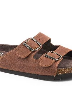 'Roper' Women's Delilah Sandal - Tan Tumbled