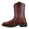 'Ariat' Women's Krista EH Steel Toe - Plum / Burgundy / Dark Tan 1 'Ariat' Women's Krista EH Steel Toe - Plum / Burgundy / Dark Tan