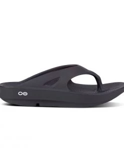 Shoes & Boots 'OOFOS' Unisex OOriginal Thong - Black