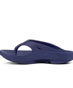 'OOFOS' Unisex OOriginal Thong - Navy Shoes & Boots