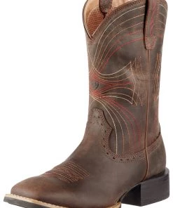 'Ariat' Men's Sport Western Square Toe - Brown