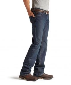 'Ariat' Men's FR M4 Basic Boot Cut - Shale