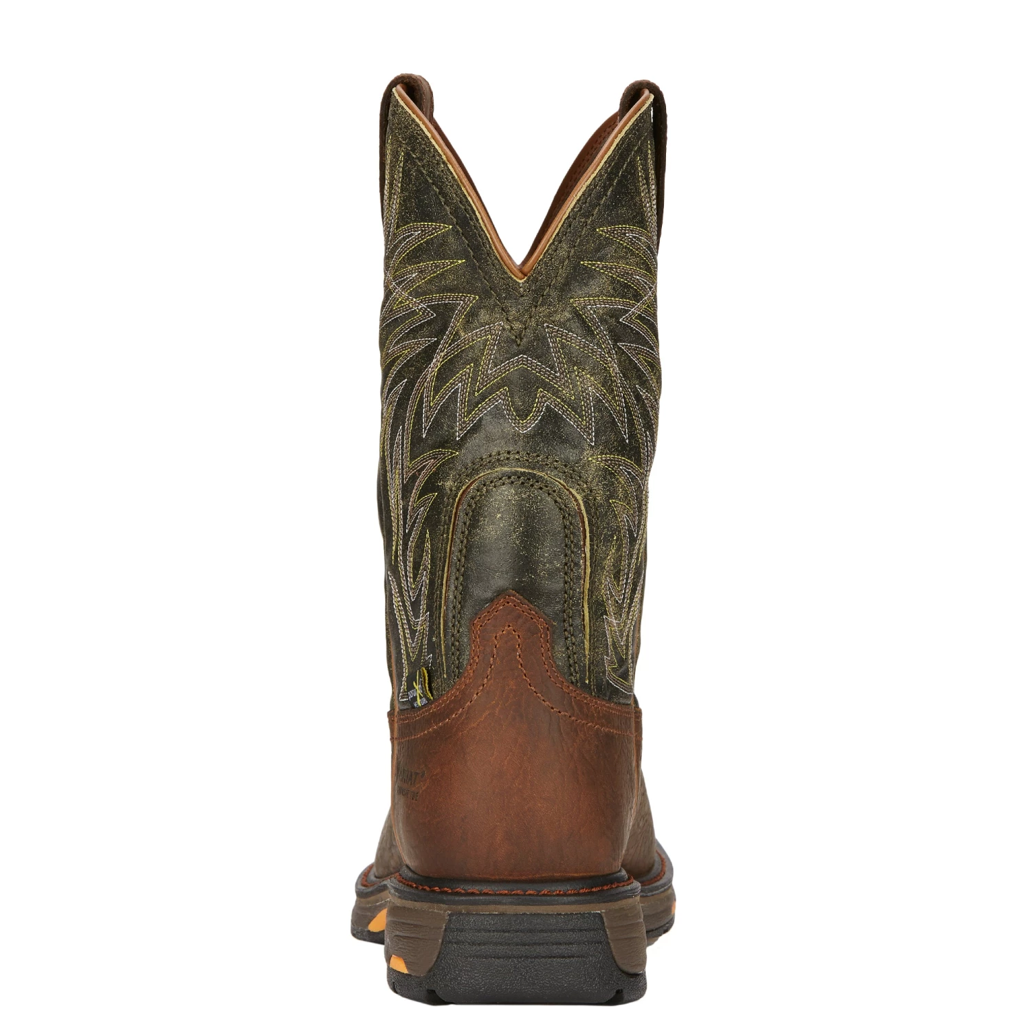 'Ariat' Men's 11" Workhog MetGuard EH Comp Toe - Brown / Marbled Green 5 'Ariat' Men's 11" Workhog MetGuard EH Comp Toe - Brown / Marbled Green