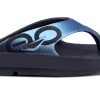 'OOFOS' Unisex OOriginal Sport Thong - Black / Azul