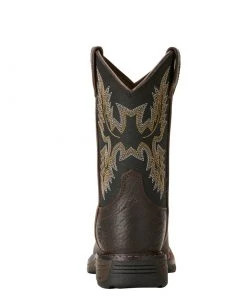 'Ariat' Youth Workhog Square Toe - Brown 10 'Ariat' Youth Workhog Square Toe - Brown