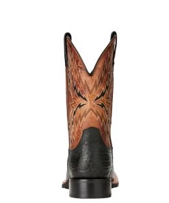 'Ariat' Men's 11" Arena Rebound Square Toe - Black / Tan 10 'Ariat' Men's 11