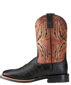'Ariat' Men's 11" Arena Rebound Square Toe - Black / Tan