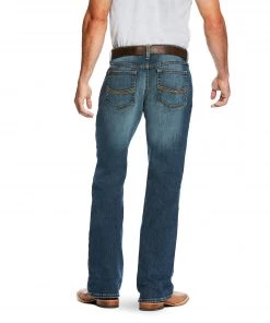'Ariat' Men's M4 Legacy Stretch Bootcut - Dark Stonewash