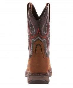'Ariat' Workhog XT WP Carbon Toe - Oily Distressed Brown / Black Men