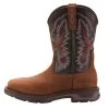 'Ariat' Men's 11" Workhog XT EH WP Soft Toe - Oily Distressed Brown / Black