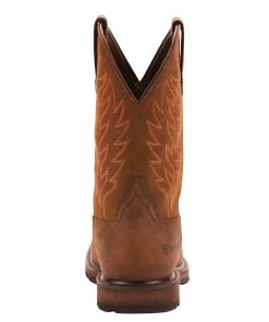 'Ariat' Men's 10" Groundbreaker EH WP Soft Toe - Brown 9 'Ariat' Men's 10