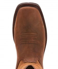 'Ariat' Men's 10" Groundbreaker EH WP Soft Toe - Brown 10 'Ariat' Men's 10
