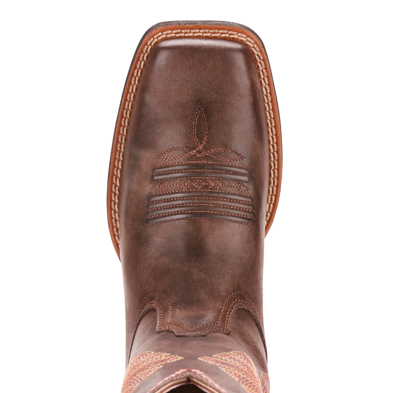 Women 'Ariat' Men's 11" Round Up Rio Western Square Toe - Naturally Distressed Brown 6 Women 'Ariat' Men's 11" Round Up Rio Western Square Toe - Naturally Distressed Brown