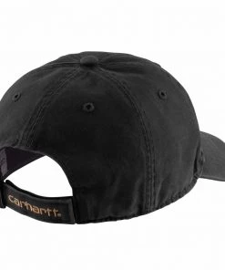 'Carhartt' Men's Adjustable Canvas Cap - Black