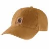 'Carhartt' Men's Canvas Cap - Carhartt Brown