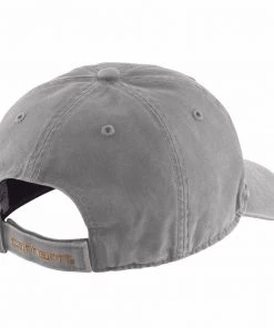 'Carhartt' Men's Adjustable Canvas Cap - Asphalt