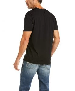 'Ariat' Men's Viva Mexico T-shirt - Black