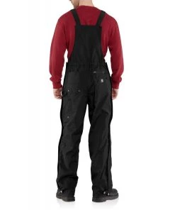 'Carhartt' Men's Shoreline WP Bibs - Black