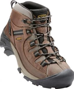 Keen Outdoor 'Keen' Men's Targhee II WP Mid Hiker - Shitake / Brindle 15 Keen Outdoor 'Keen' Men's Targhee II WP Mid Hiker - Shitake / Brindle