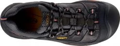 'Keen Utility' Men's Braddock Low Steel Toe - Black / Grey / Orange