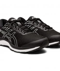 ASICS AMERICA CORP 'ASICS' Men's Gel Cumulus 21 - Black / White (Wide)