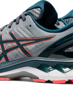 ASICS AMERICA CORP 'ASICS' Men's Gel Kayano 27 - Sheet Rock / Magnetic Blue 14 ASICS AMERICA CORP 'ASICS' Men's Gel Kayano 27 - Sheet Rock / Magnetic Blue