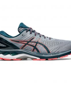 ASICS AMERICA CORP 'ASICS' Men's Gel Kayano 27 - Sheet Rock / Magnetic Blue (Wide)