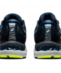 ASICS AMERICA CORP 'ASICS' Men's Gel Nimbus 23 - Carrier Grey / Digital Aqua (Wide) 14 ASICS AMERICA CORP 'ASICS' Men's Gel Nimbus 23 - Carrier Grey / Digital Aqua (Wide)