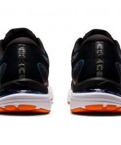 ASICS AMERICA CORP 'ASICS' Men's Gel Cumulus 23 - Black / Reborn Blue (Wide)