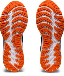 ASICS AMERICA CORP 'ASICS' Men's Gel Cumulus 23 - Black / Reborn Blue (Wide)