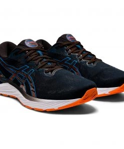 ASICS AMERICA CORP 'ASICS' Men's Gel Cumulus 23 - Black / Reborn Blue