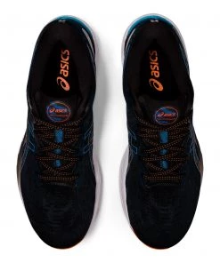 ASICS AMERICA CORP 'ASICS' Men's Gel Cumulus 23 - Black / Reborn Blue