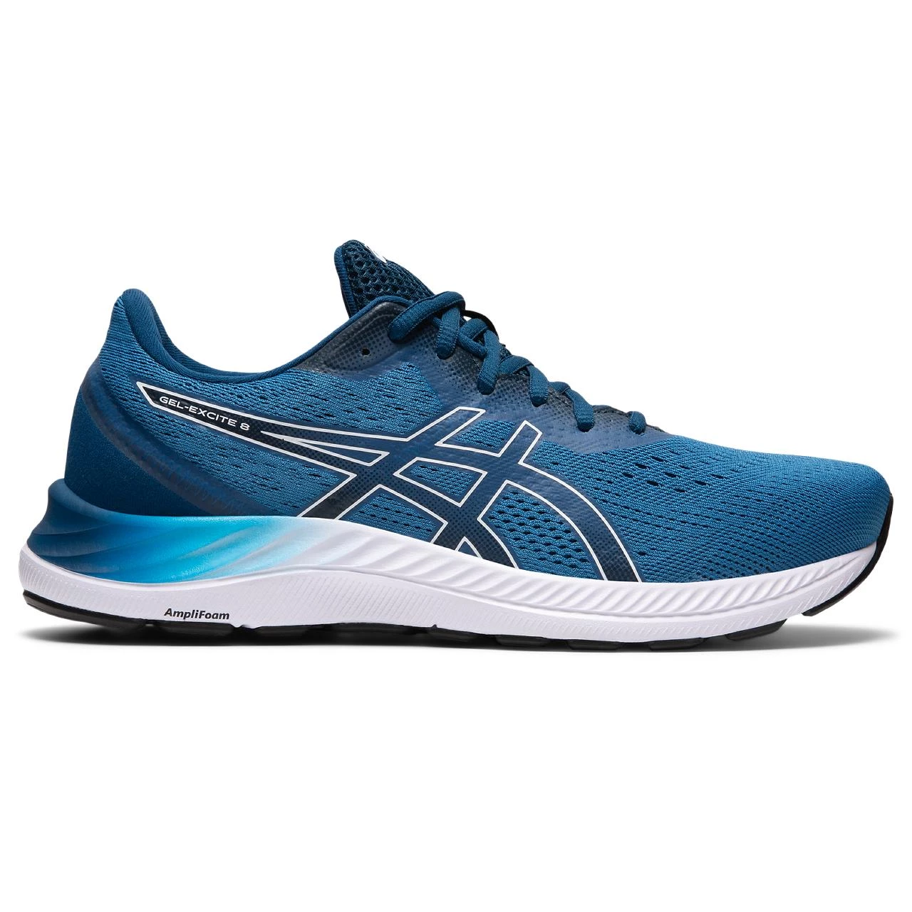 ASICS AMERICA CORP 'ASICS' Men's Gel Excite 8 - Reborn Blue / White 3 ASICS AMERICA CORP 'ASICS' Men's Gel Excite 8 - Reborn Blue / White