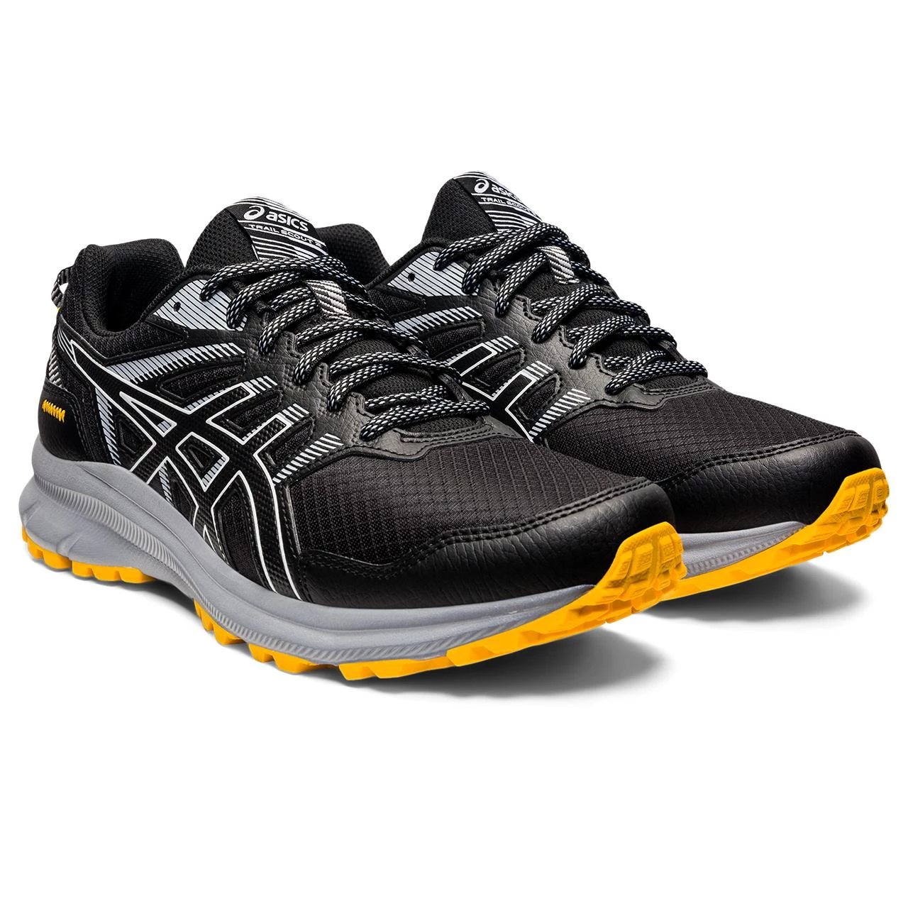 ASICS AMERICA CORP 'Asics' Men's Trail Scout 2 - Black / White 4 ASICS AMERICA CORP 'Asics' Men's Trail Scout 2 - Black / White