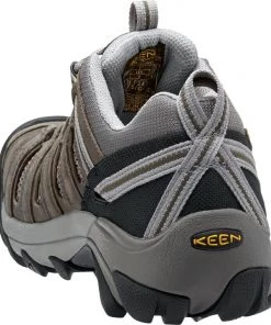 'Keen Utility' Men's Flint Low EH Steel Toe - Grey / Black