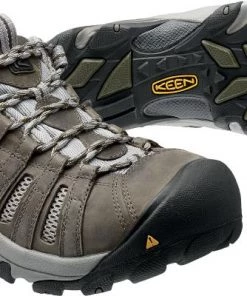 'Keen Utility' Men's Flint Low EH Steel Toe - Grey / Black