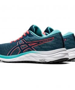 ASICS AMERICA CORP 'ASICS' Women's Gel Excite 7 - Magnetic Blue / Sunrise Red