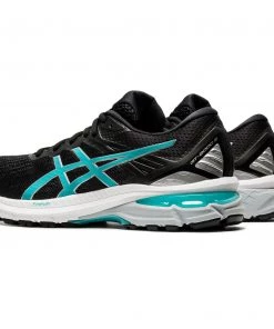 ASICS AMERICA CORP 'ASICS' Women's GT 2000 9 - Black / Techno Cyan 13 ASICS AMERICA CORP 'ASICS' Women's GT 2000 9 - Black / Techno Cyan