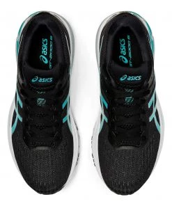 ASICS AMERICA CORP 'ASICS' Women's GT 2000 9 - Black / Techno Cyan 10 ASICS AMERICA CORP 'ASICS' Women's GT 2000 9 - Black / Techno Cyan