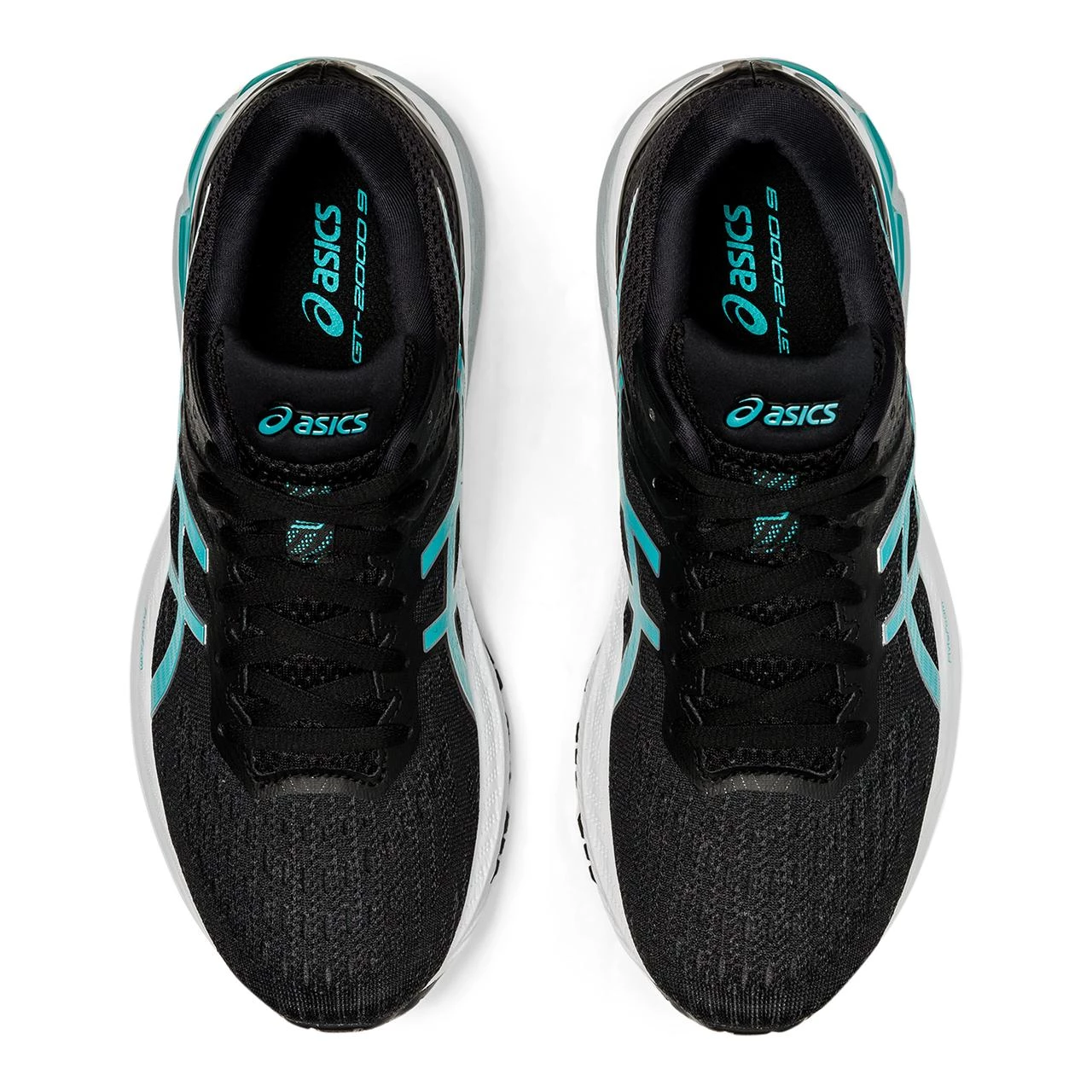 ASICS AMERICA CORP 'ASICS' Women's GT 2000 9 - Black / Techno Cyan 5 ASICS AMERICA CORP 'ASICS' Women's GT 2000 9 - Black / Techno Cyan