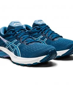 ASICS AMERICA CORP 'ASICS' Women's GT 2000 9 - Mako Blue / Grey Floss (Wide)