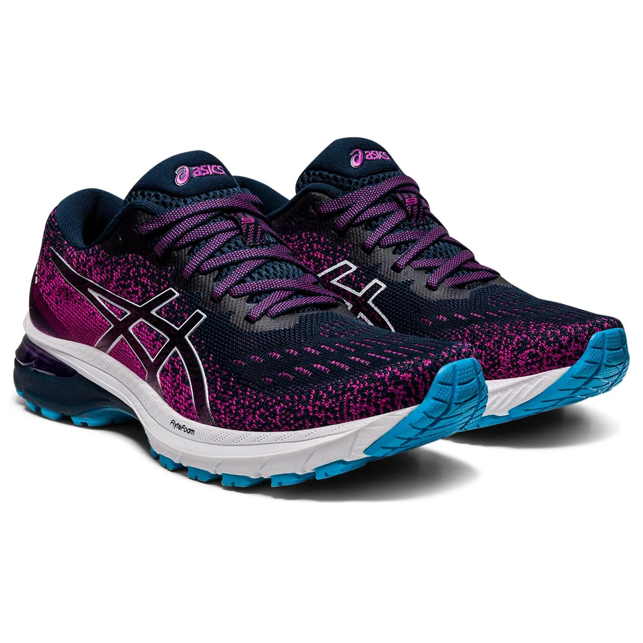 ASICS AMERICA CORP 'ASICS' Women's GT-2000 9 Knit - French Blue / White 4 ASICS AMERICA CORP 'ASICS' Women's GT-2000 9 Knit - French Blue / White