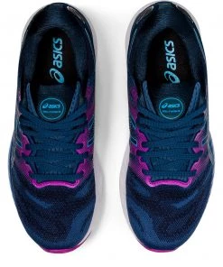 ASICS AMERICA CORP 'ASICS' Women's Gel Nimbus 23 - Grand Shark / Digital Aqua 11 ASICS AMERICA CORP 'ASICS' Women's Gel Nimbus 23 - Grand Shark / Digital Aqua