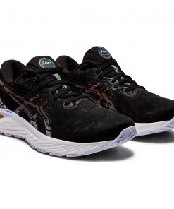 ASICS AMERICA CORP 'ASICS' Women's Gel Cumulus 23 - Black / Sun Peach (Wide)