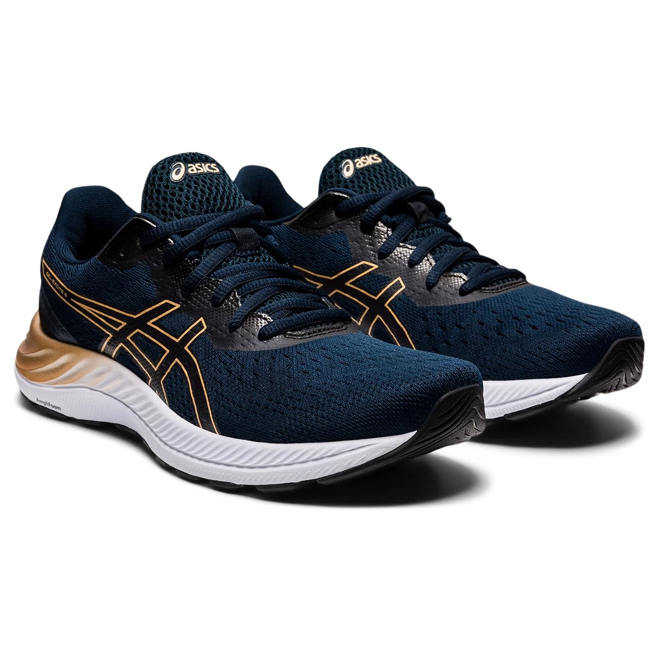 ASICS AMERICA CORP 'ASICS' Women's Gel Excite 8 - French Blue / Champagne 4 ASICS AMERICA CORP 'ASICS' Women's Gel Excite 8 - French Blue / Champagne